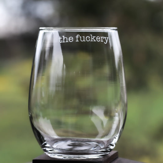 The F*ckery Etched Glass
